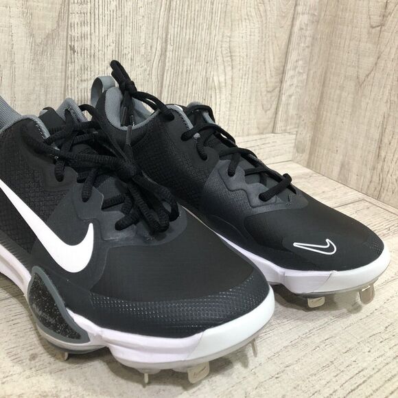 Nike Force Zoom Trout 9 Baseball Cleats Black White FB2907-001 Men\'s Size 7 NWOT main image 9